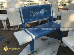 cơ sỏ sản xuất ghế đá trắng xanh
