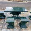 Bàn ghế đá xanh tự nhiên