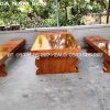 Bàn ghế sơn giả gỗ cao cấp